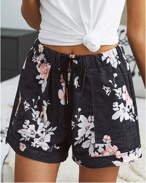 Casual Drawstring Shorts