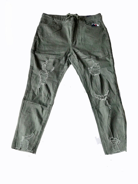 Distressed Joggers