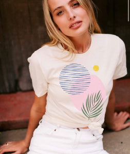 Abstract Summer Tee