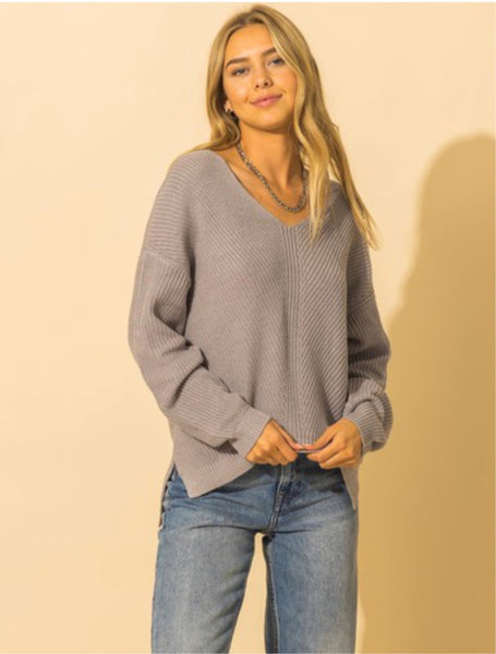 Trendy Moment V-Neck Sweater