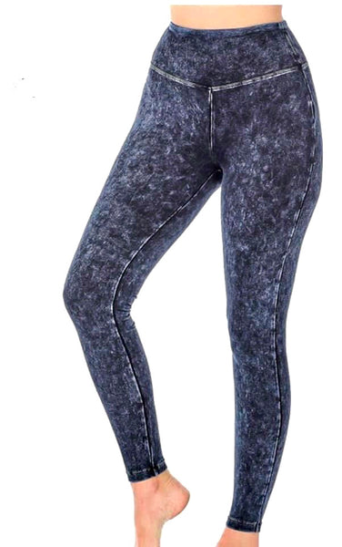 Mineral washed leggings