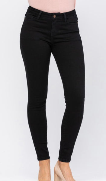 Judy Blue Basic Black Jeans