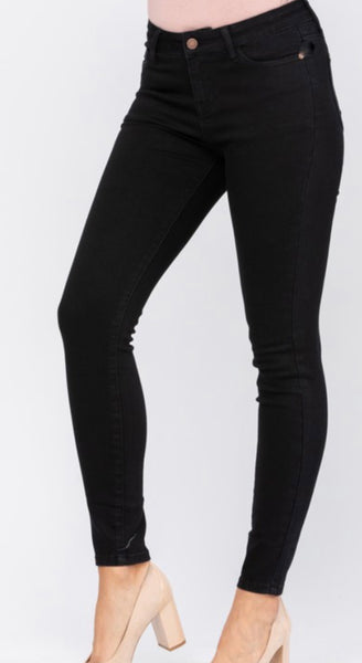 Judy Blue Basic Black Jeans