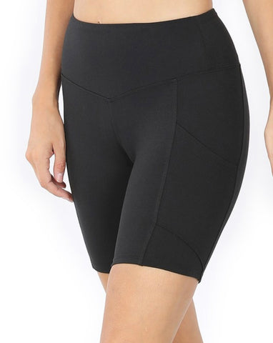 Bicycle Shorts with Pockets