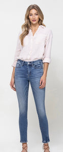 Ankle Skinny Midrise Jeans by Vervete