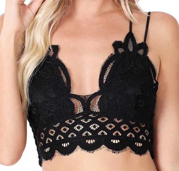 Crochet Lace Bralette