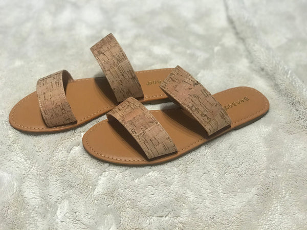 Cork sandals