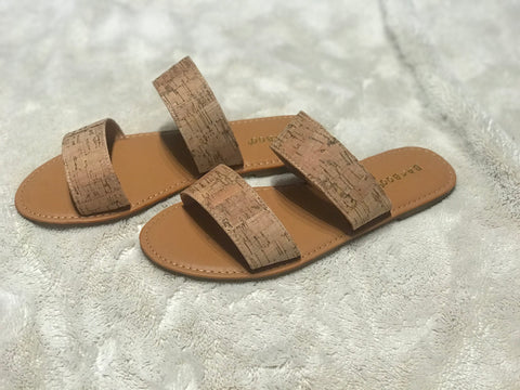 Cork sandals