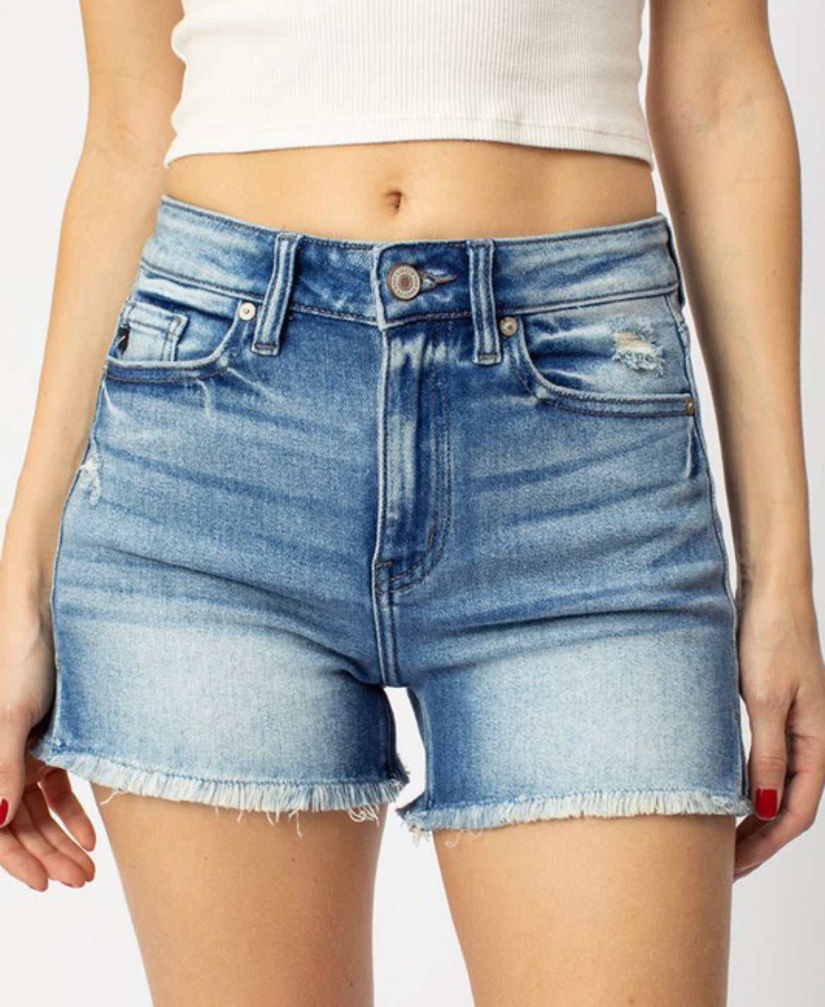 Heidi Kancan High Rise Shorts