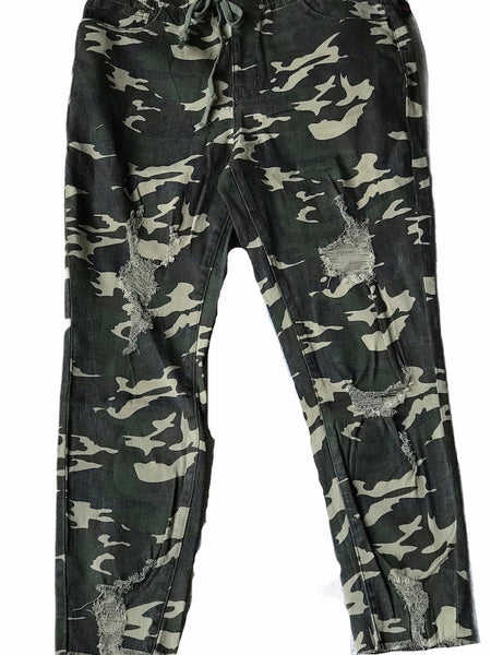 Distressed Joggers