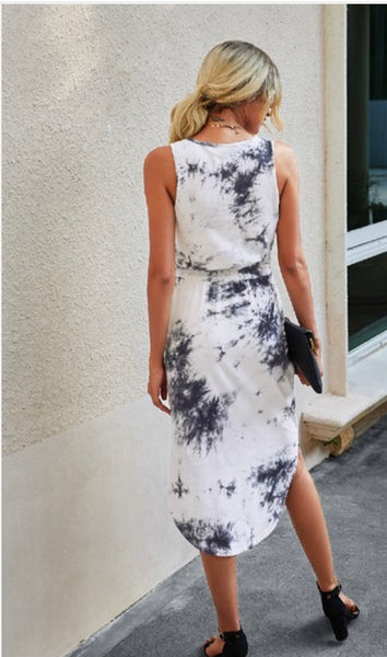 Tye Dye Midi Dress