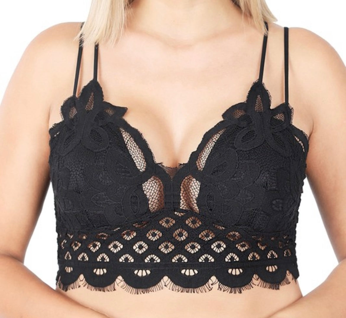 Crochet Lace Bralette