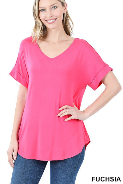 Rayon Short Sleeve Tee